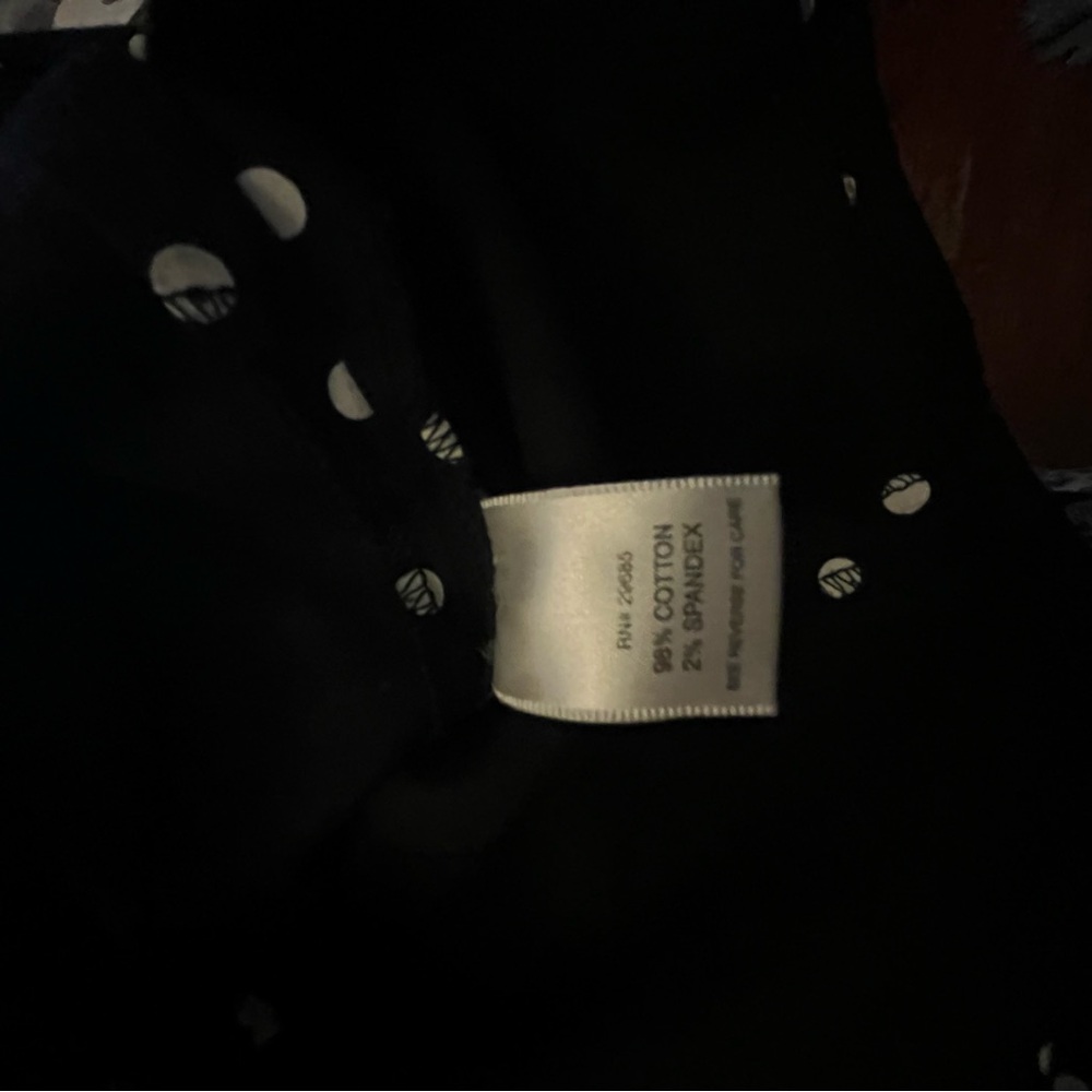 Pendleton Black White Polka Dot Button Down Shirt Size‎ Medium - Picture 4 of 6